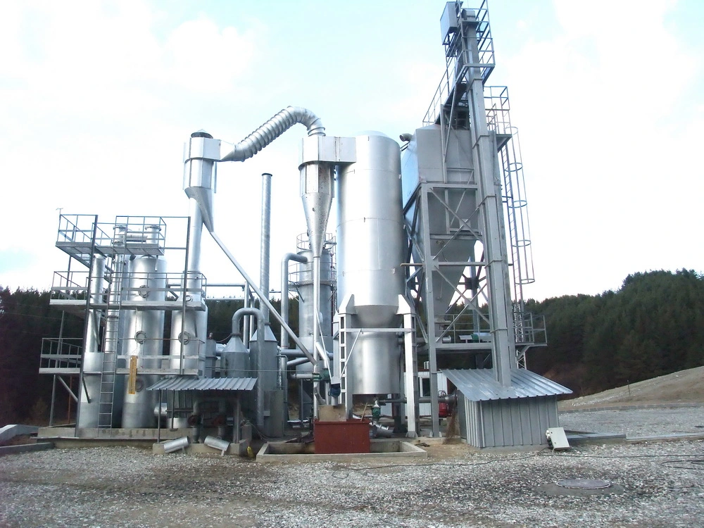 High Effiency Bagasse Bamboo Biomass Gasifier Furnace for Gas Engine Generator