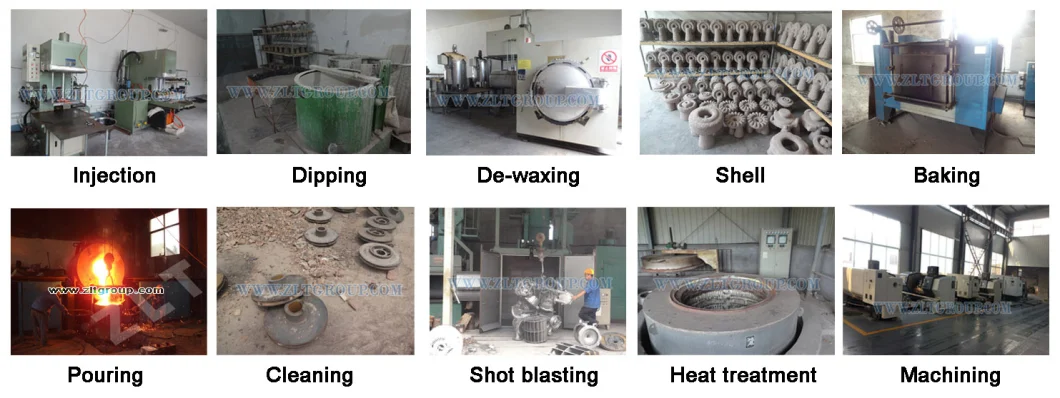 Machinery Parts Sand Casting in Stainless/Carbon Steel CD4/316ss Used in Machinery Mining Chemical Industry