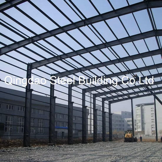 New Q235 Q345 H Section Galvanized Steel Storage Shed Metal Construction Prefab Steel Frame Steel Workshop Warehouse Prefabricated Building Steel Structure