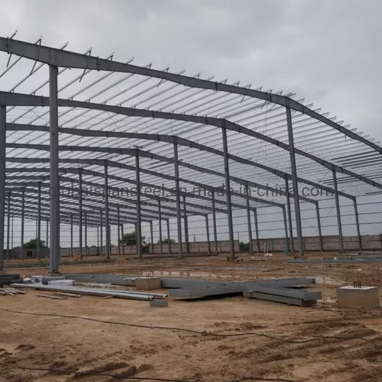 High Strength and High Seismic Resistance Fast Installation Prefabricated Steel Structure Construction