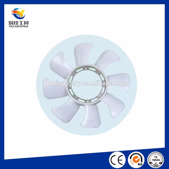 Cooling System Auto Engine Aluminum Fan Blade Cast for Isuzu