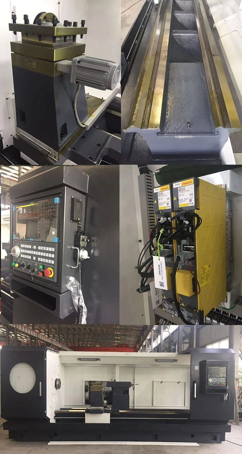Horizontal Lathe Machine , swing over bed: 500- 12500 Bed casting material: HT300