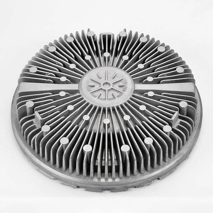 OEM Customized Precision High Pressure Aluminum Automobile Die Casting for Fan Clutch Heat Sink