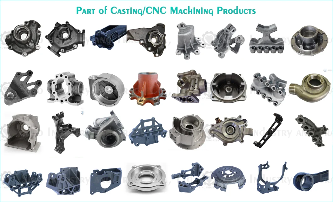 China Manufacturer Resin Sand Casting for Construction Vehicle/Agriculture/Industrial Parts