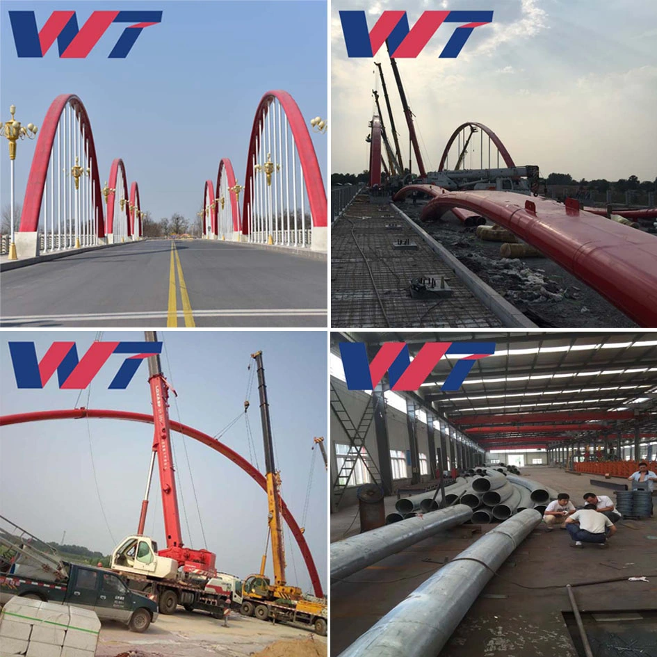 Top Quality Arch Steel Structure Steel Arch Bridge