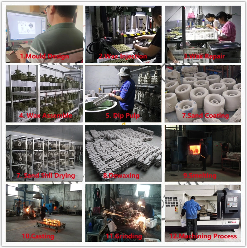 China Foundry Steel Casting Investment Casting High Precision Casting for Mechanical Parts
