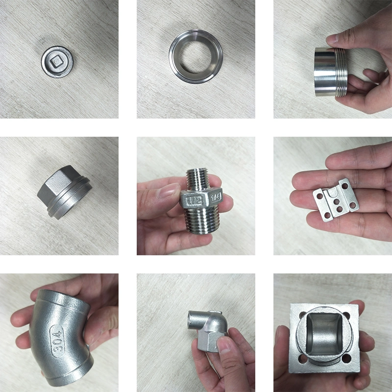 Lost Wax Casting Investment Accessories Fitting Impeller Pump Parts Auto Agriculture Mechanical Mining Steel Plant OEM Size SS304 316 Stainless Steel Casting