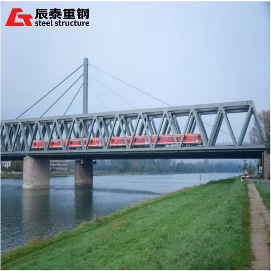 Long Span Prefabricated Steel Structure Bridge for Pedestrian