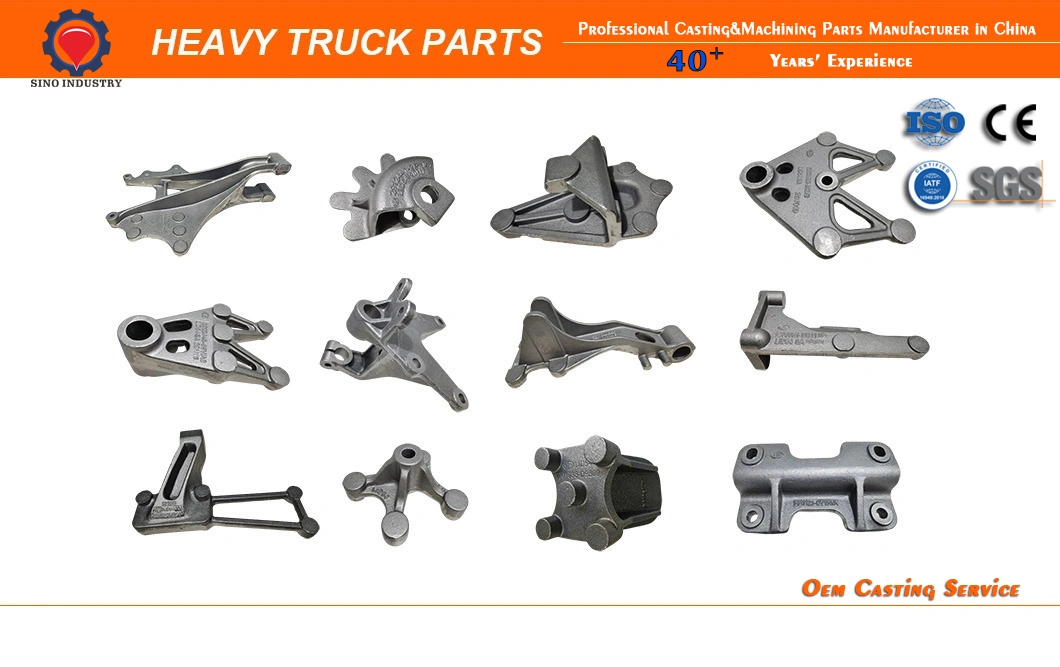 Factory OEM Service Sand Casting Metal for Mechanical Parts Truck/Auto/Car Bracket