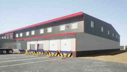 Prefabricated Quick Assembly Steel Industrial Prefabricated Metal Prefab Factory Building Workshop Shed Beam Hangar Warehouse Column Building Steel Structure