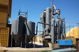 Huangtai 5MW Woodchips Biomass Gasifier for Electricity