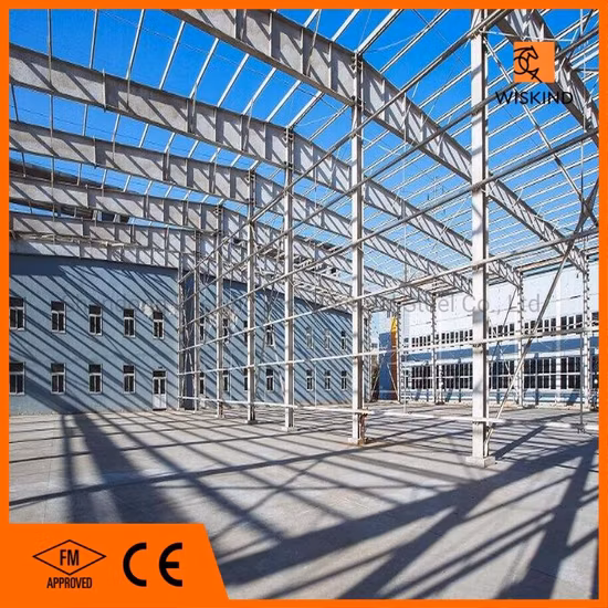 Low Cost High Strength H-Section Beam Steel Structure for Warehouse/Workshop/Office Building/Cow Shed/Hangar