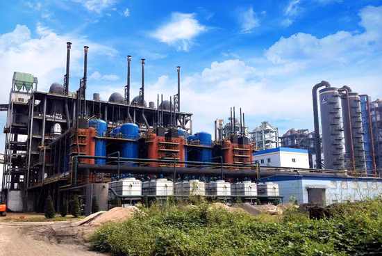 50000nm3/H Environmental Protection Circulating Fluidized Bed Gasifier in China