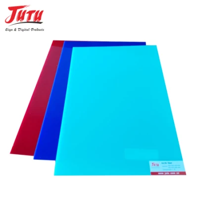 Jutu Good Mechanical Performance Good-Electrical Insulation Printable Cuttable Mirror, Colored, and Customized Acrylic Sheet Cast