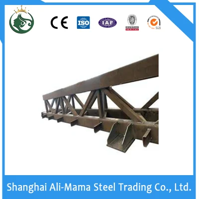 Galvanized/ Paint Layer Steel Structure/ Building Material Walkway Ladder Column Frame Supporting System Workshop According to Aws D1.1/En1090-1 S355jr S275