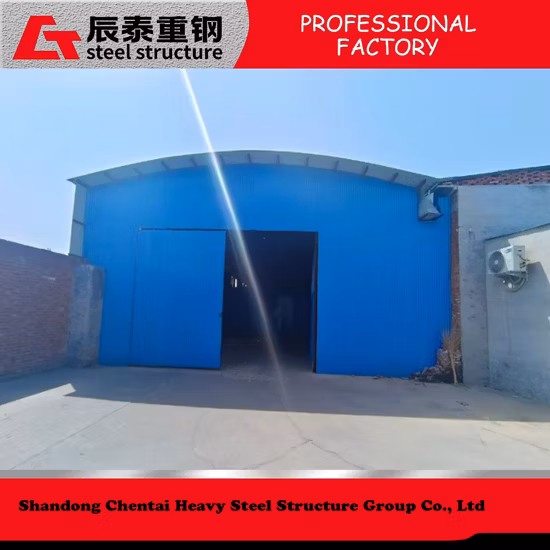 Galvanized/ Paint Layer Steel Structure/ Building Material Walkway Ladder Column Frame Supporting System Workshop According to Aws D1.1/En1090-1 S355jr S275